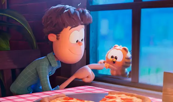 'Garfield: la película' estrena tráiler con Chris Pratt y revela por qué el gato ama la lasaña