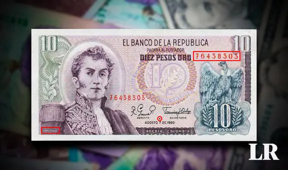 ¿Tienes 10 pesos colombianos? Mira si tienes un billete que vale $9.000.000