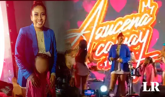 Azucena Calvay cumplió el sueño a niña al compartir escenario en Chiclayo: “Talentosas”
