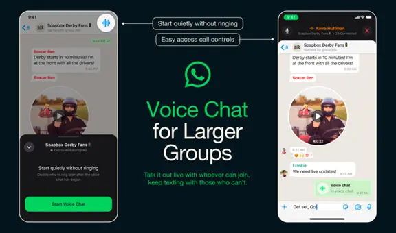 WhatsApp lanza los chat de voz: ¿qué son, cómo se activan y en qué se diferencian de las llamadas?