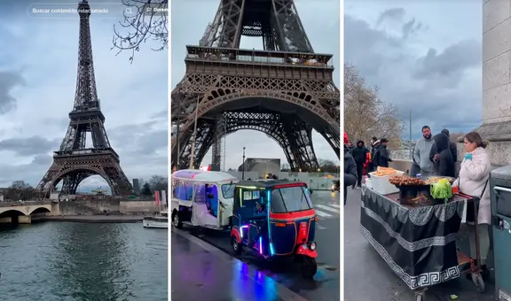 Peruano compara las calles de PARÍS con las de San Juan de Lurigancho: "Está la tía veneno y hay mototaxis"
