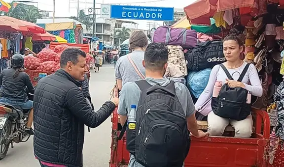 Tumbes: hasta 400 extranjeros al día abandonan territorio peruano