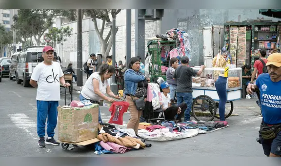 INEI: 7 de cada 10 peruanos cuentan con un trabajo informal