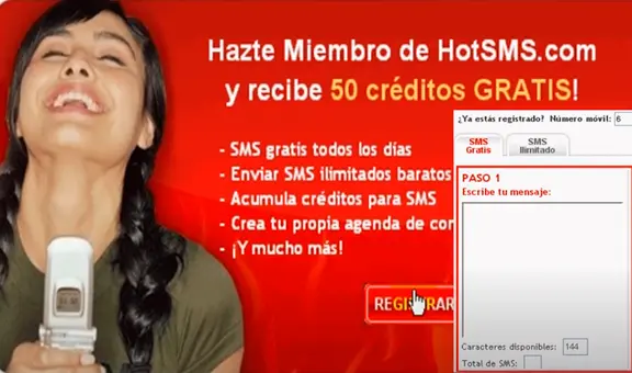 ¿Qué pasó con las páginas que usabas en los 2000 para enviar SMS gratis a tus amigos?