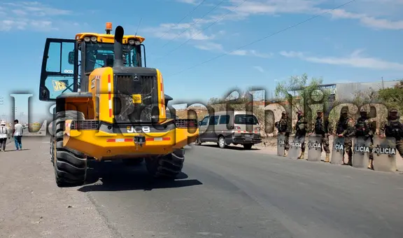 Escolar fallece tras ser arrollada por maquinaria pesada cuando cruzaba la pista en Arequipa