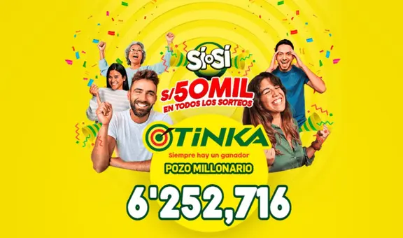 Pozo Millonario EN VIVO: últimos resultados de La Tinka, Boliyapa, Sí o Sí y más hoy, 15 de noviembre