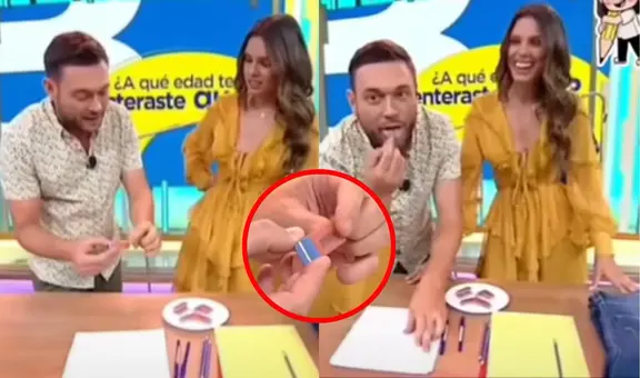 Joven sorprende al revelar para qué sirve la parte azul del borrador: "Todos le echábamos saliva"