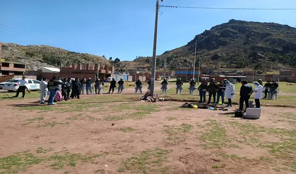 Ciudadanos matan a ladrón de balones de gas y equipos de construcción civil en Puno