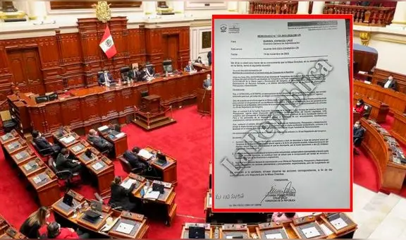 Otorgan bono de casi S/10.000 para todos los trabajadores del Congreso