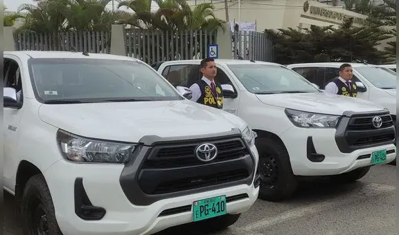 Jorge Pérez anuncia camionetas y motos para rondas campesinas en Lambayeque