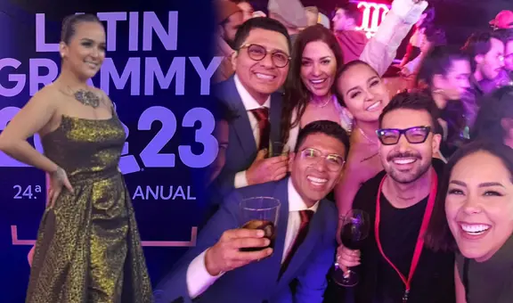 ¿Quiénes acompañaron a Daniela Darcourt en los Latin Grammy?: fans elogian a peruanos por su unión