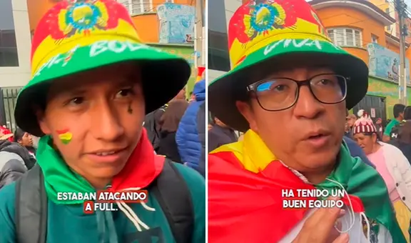 Bolivianos opinan sobre Perú tras el triunfo de su país: “Siempre han tenido un buen equipo”