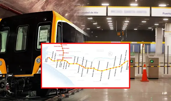Tren subterráneo en Lima: ¿cuándo se inaugura el primer tramo y cuáles serán las estaciones de cada distrito?