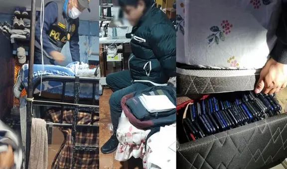 Arequipa: hallan 1.600 celulares a integrantes de organización criminal que operaba desde el penal