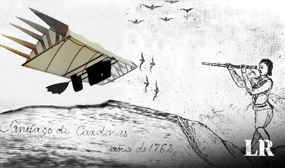 El peruano que diseñó una máquina voladora antes de que existieran los aviones