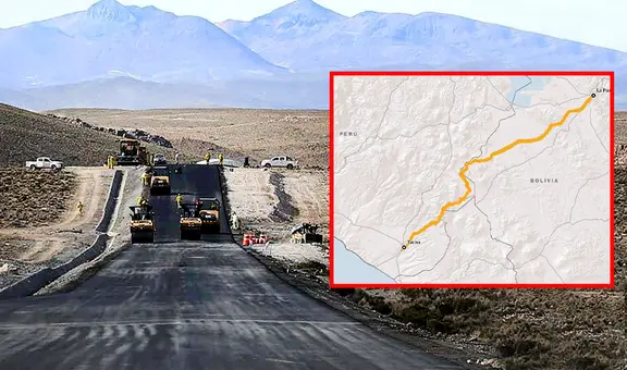 De Tacna a La Paz en 4 horas con nueva carretera: ¿cuándo inicia la obra y qué lugares cruzará?