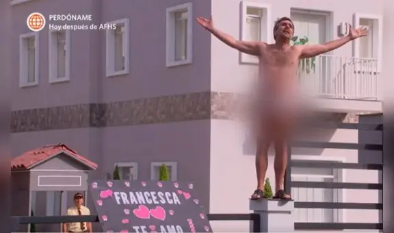 Diego Montalbán se desnuda en ‘AFHS’: “Francesca, hago esto por ti, te amo”