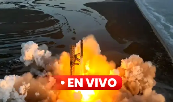 Lanzamiento de Starship, EN VIVO: el megacohete de Elon Musk explota tras llegar al espacio