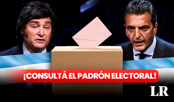 ¿Dónde voto? Consultá AQUÍ el padrón electoral 2023 para el balotaje del 19 de noviembre