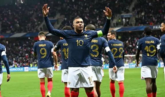 Con triplete de Mbappé, Francia aplastó por 14-0 a Gibraltar en Eliminatorias Euro 2024