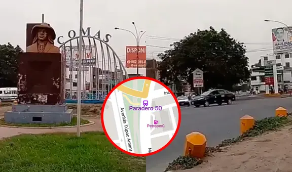 Paradero la 50: ¿cuál es el origen de este curioso nombre de parada de buses en COMAS?