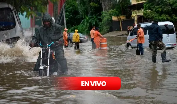 Inundaciones en Santo Domingo EN VIVO: alerta roja y víctimas por fuertes lluvia según COE