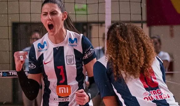Alianza Lima ganó en el debut de la Liga Nacional de Vóley: triunfo 3-0 ante Deportivo Alianza