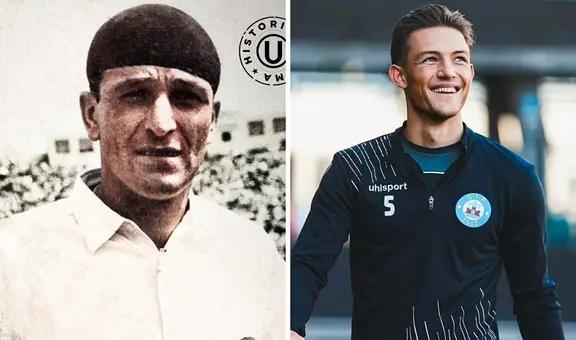 Foto de 'Lolo' Fernández revela insólito parecido con Oliver Sonne e hinchas enloquecen: "¡Igualitos!"