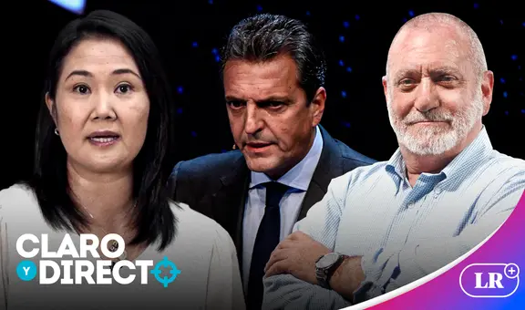 AAR felicita actitud de Massa y lo compara con Keiko: "Ella negó los resultados y enlodó el proceso"