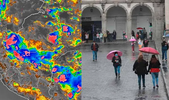 Lluvias en Perú: 15 regiones podrían registrar intensas precipitaciones, según Senamhi