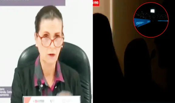Ministra de Vivienda de Perú ofrece conferencia de prensa y se va la luz: “Están en modo Matute”
