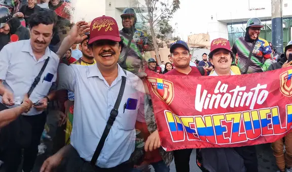 'Doble' de Pablo Escobar llegó a alentar a la Vinotinto: "4-0 vamos a ganar"