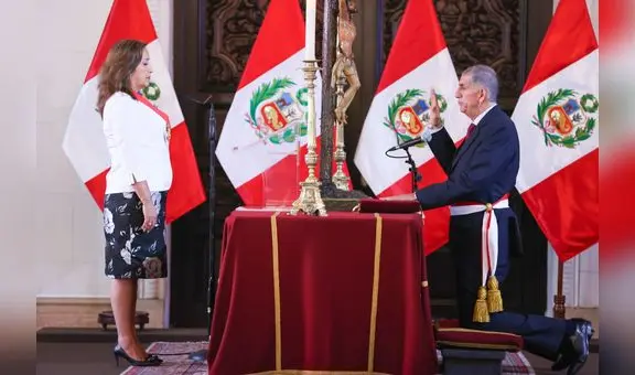 Víctor Torres Falcón asume como nuevo ministro del Interior del Gobierno de Dina Boluarte