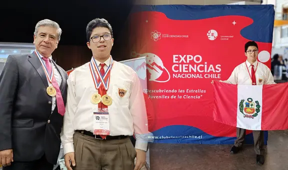 ¡Orgullo moqueguano! Escolar logra primer puesto con proyecto de "Residuos de Antibióticos" en Chile