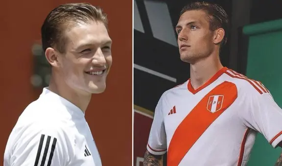 El afectuoso gesto de Oliver Sonne con los hinchas peruanos previo al partido ante Venezuela