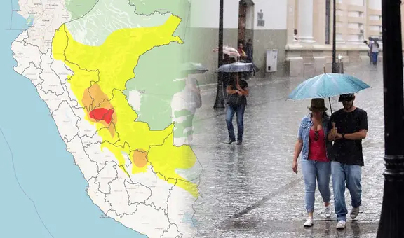 Senamhi anuncia fuertes lluvias en Perú: ¿qué regiones serán afectadas?