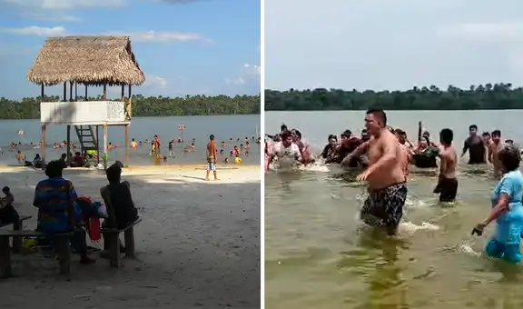 Adolescente muere ahogado en laguna durante paseo escolar en Iquitos