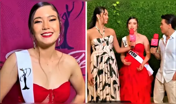 Kyara Villanella sorprende con su dominio de inglés en entrevista oficial del Miss Teen Universo