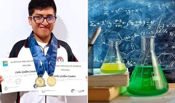 ¡Orgullo puneño! Estudiante de tercer grado ocupa el primer puesto en la olimpiada nacional de Química