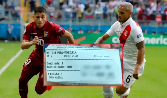 Hincha peruano no tuvo fe, apostó a favor de Venezuela y perdió todos los ahorros de su vida