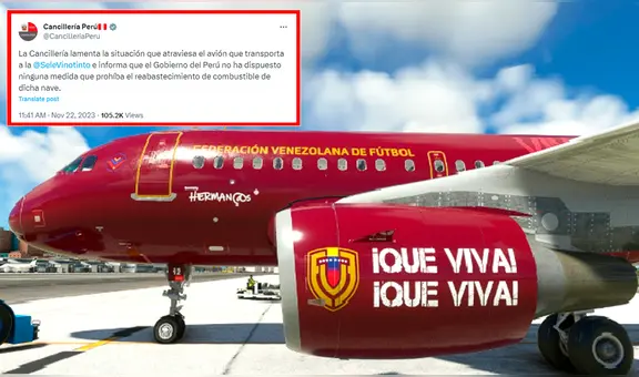 Denuncian secuestro de avión de la selección de Venezuela: Perú rechaza versión en Jorge Chávez