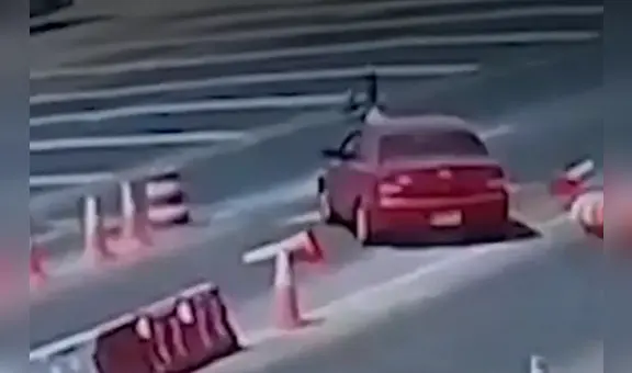 Ancón: dictan prisión preventiva contra policía que se negó a pagar peaje y atropelló a trabajador