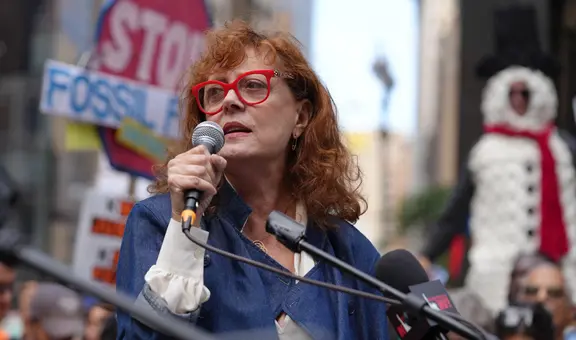 Actriz Susan Sarandon fue despedida por expresar su apoyo a Palestina