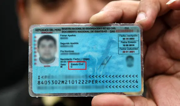 ¿Recién te casaste? Te decimos cómo actualizar tu estado civil en el DNI