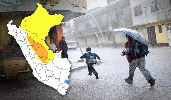 Senamhi advierte fuertes lluvias en Perú del 24 al 26 de noviembre: ¿qué regiones serán afectadas?