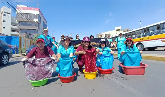Profesionales de la salud del norte inician huelga exigiendo aumento salarial