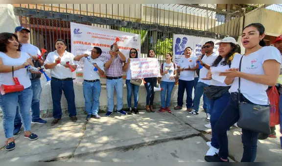Trabajadores de Sunafil exigen mejoras salariales en Piura y Lambayeque