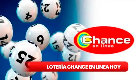 Lotería Chance EN VIVO: resultados de HOY, viernes 24 de noviembre