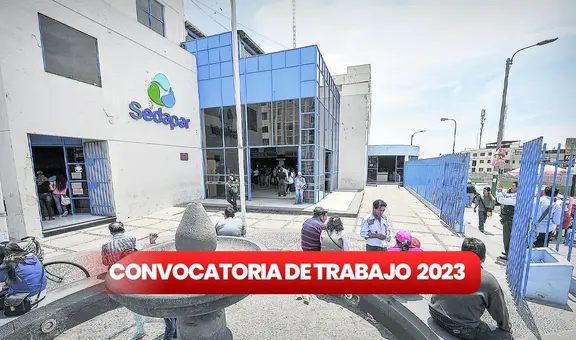 Convocatoria de trabajo en Arequipa: Sedapar ofrece empleos con sueldos de hasta S/3.500