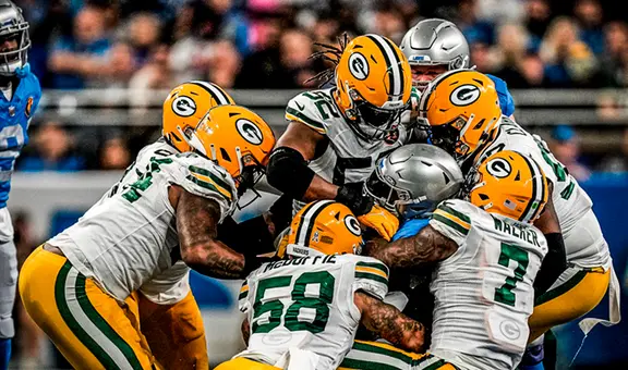 ¡Triunfo sufrido! Los Packers vencieron por 29-22 a los Lions y encadenaron su segunda victoria seguida en la NFL